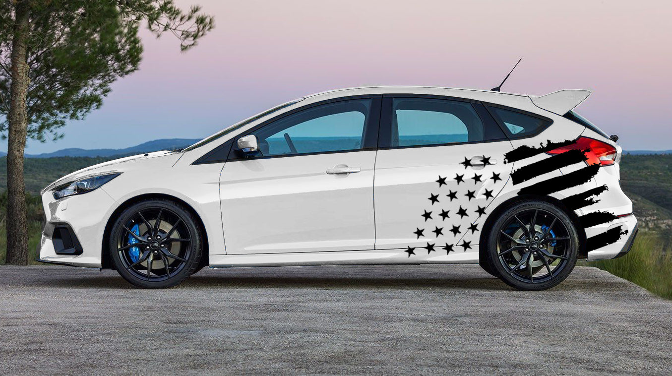 Stars & Bars Body Graphics (20150-2018 Focus)