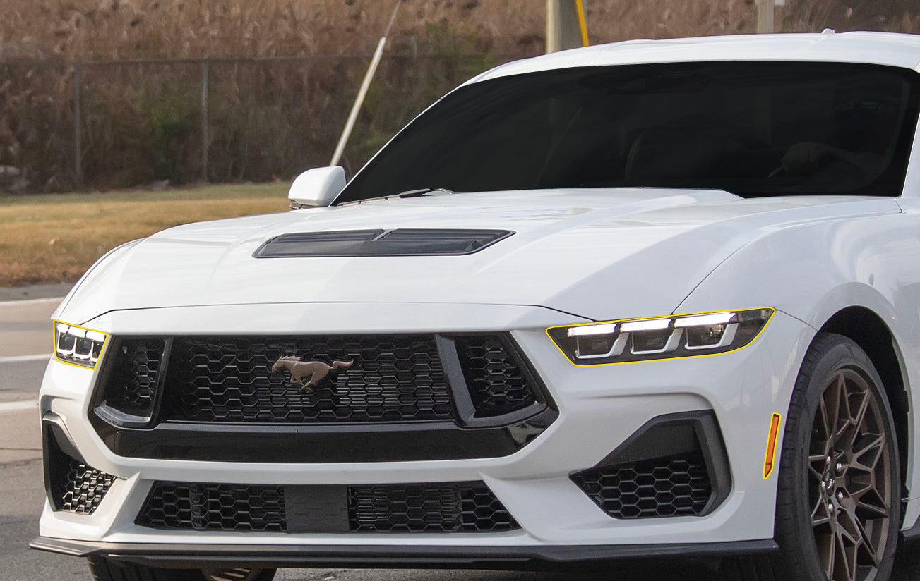 Paint Protection - Front Lens Kit (2024+ Mustang)