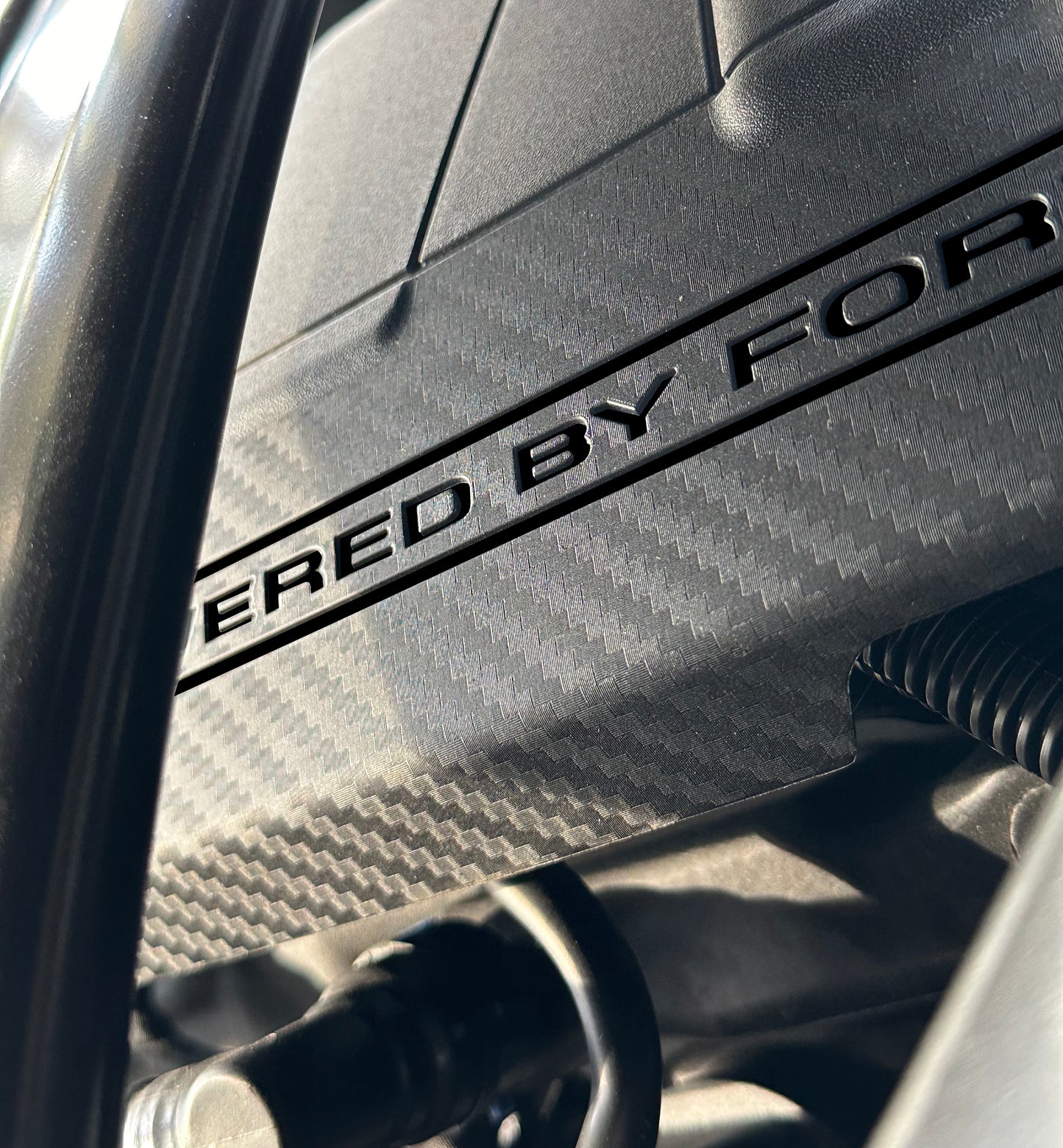 Letter Intake Cover Accents (2024+ Mustang)