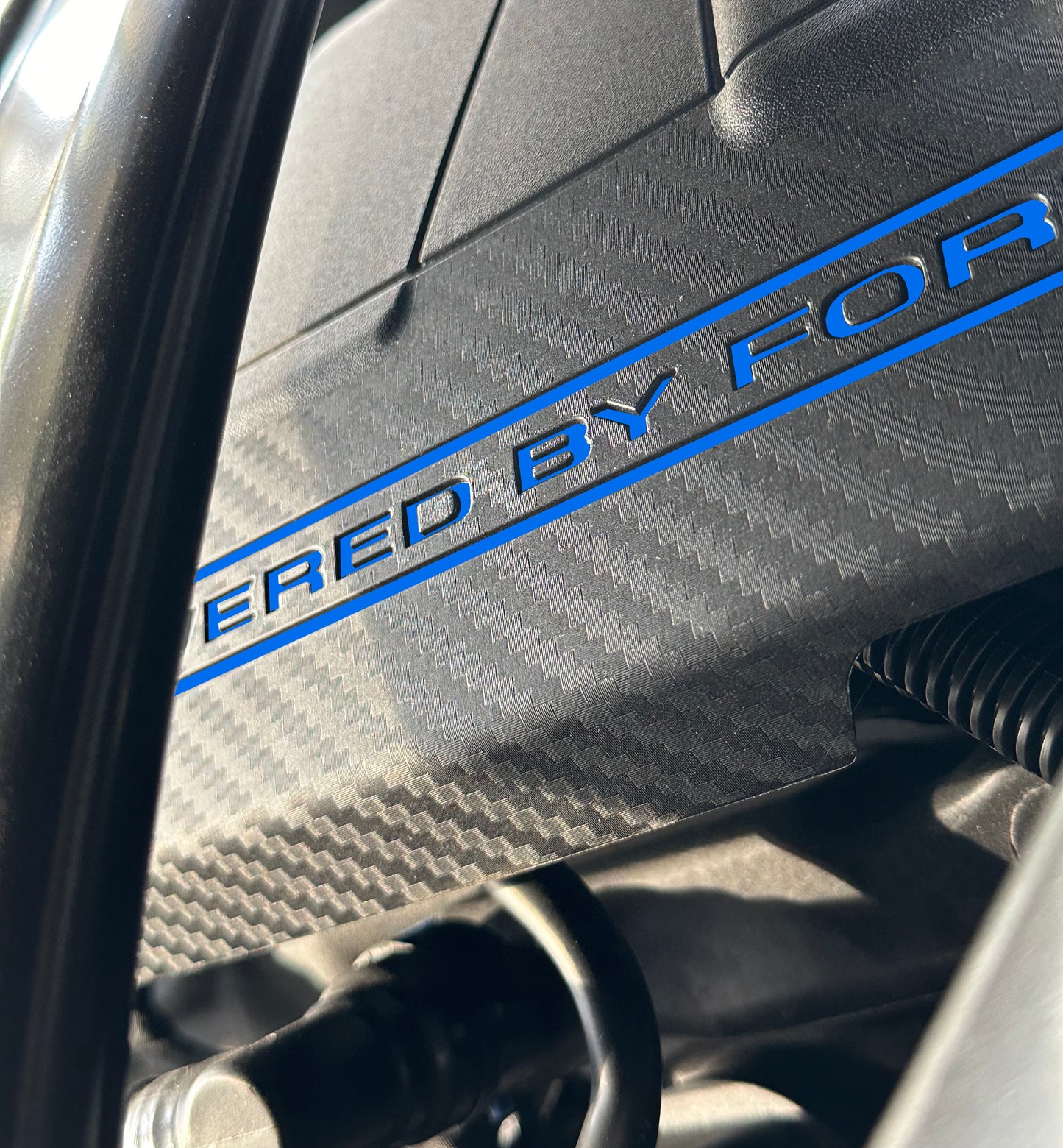 Letter Intake Cover Accents (2024+ Mustang)
