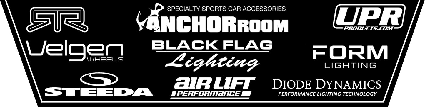 Tri Build Plate Radiator Size Sublimated Plates (2024+ Mustang)