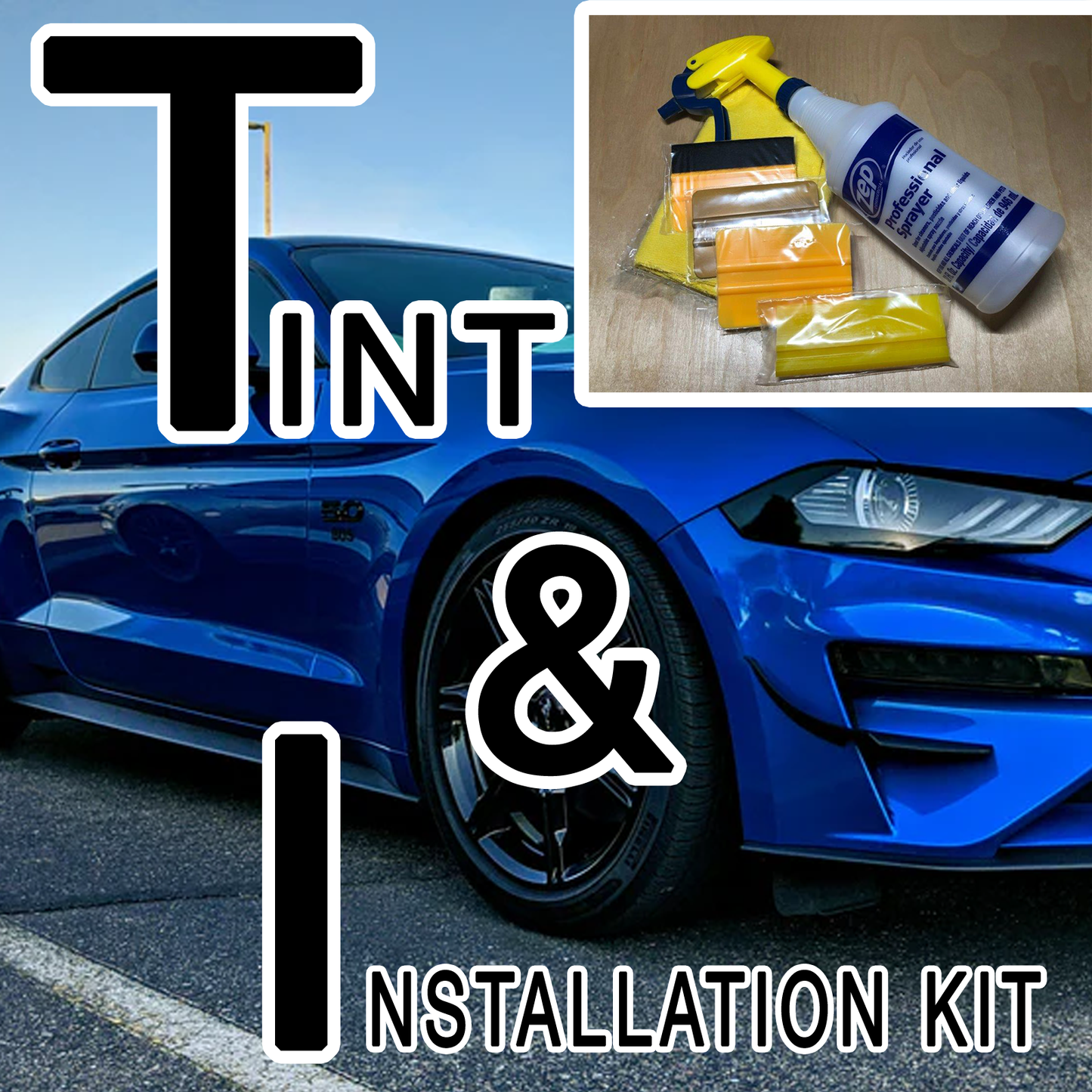 2018-2023 Mustang Lens Tint and Installation Kit