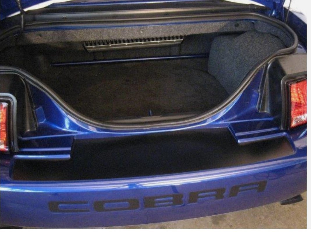 Top Bumper Black Out Panel Decal (2003/2004 Cobra)