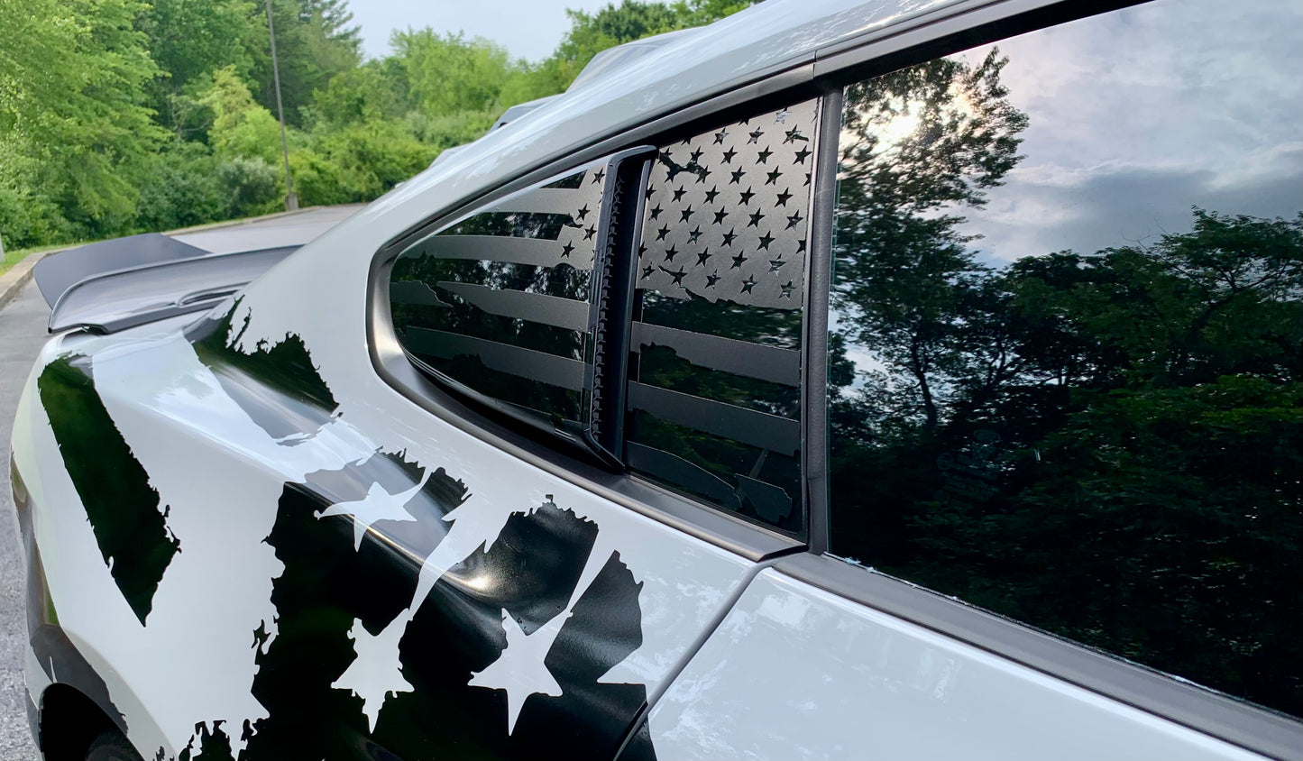 Quarter Window American Flag (2015-2023 Mustang)