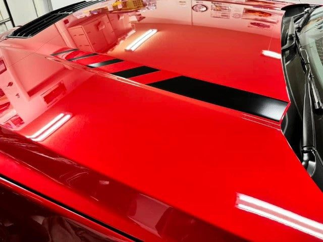 Hood Line Accent Step Graphics (2024+ Mustang)