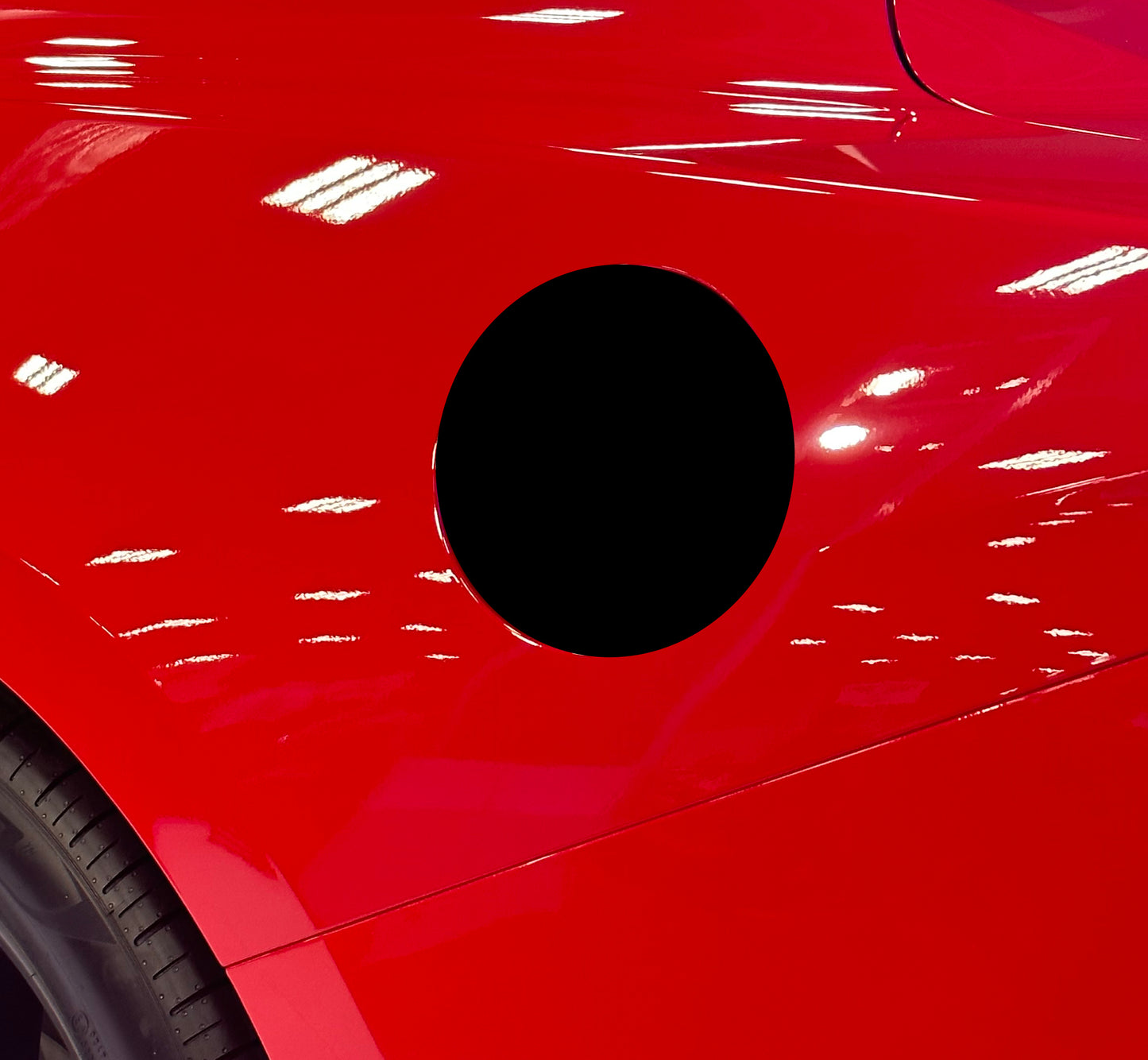 Gas Door Vinyl Overlay (2024+ Mustang)