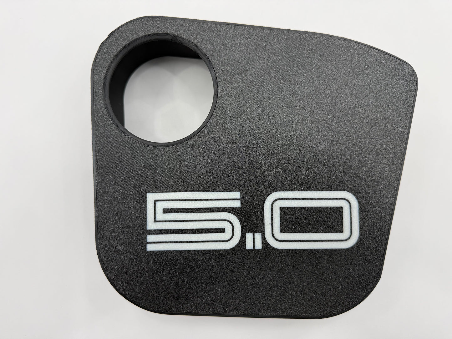 Coolant Tank Cover with 5.0 Text (2024+ Mustang)