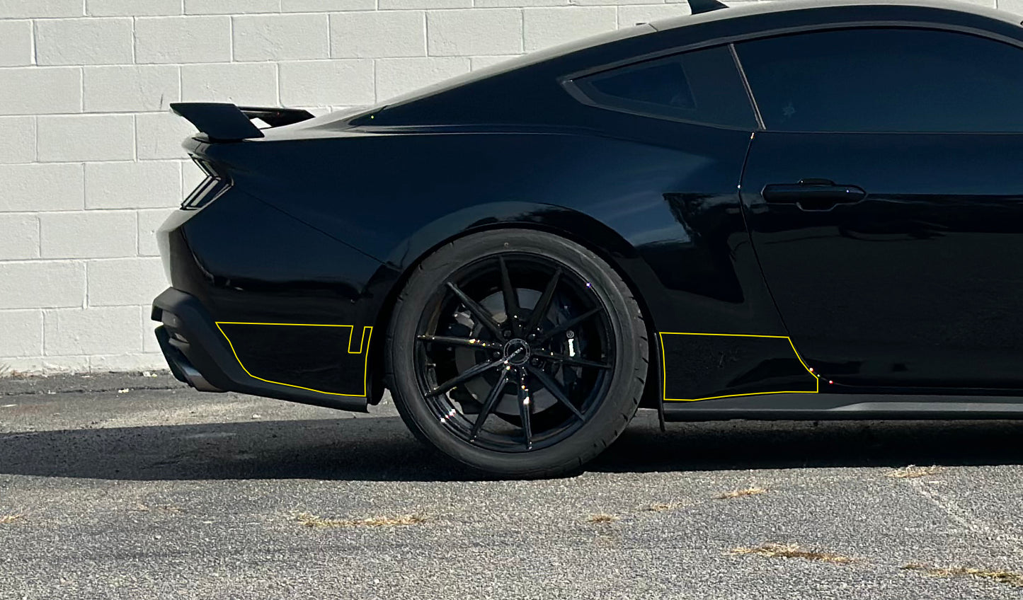 Paint Protection - Front & Rear Quarter Panels (2024+ Mustang)