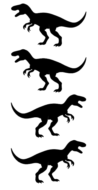 Raptor sticker (small)