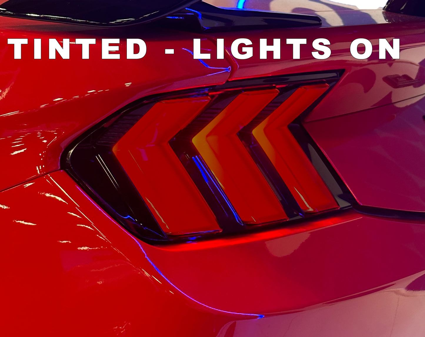 Tail Light Lens Vinyl Tint (2024+ Mustang)