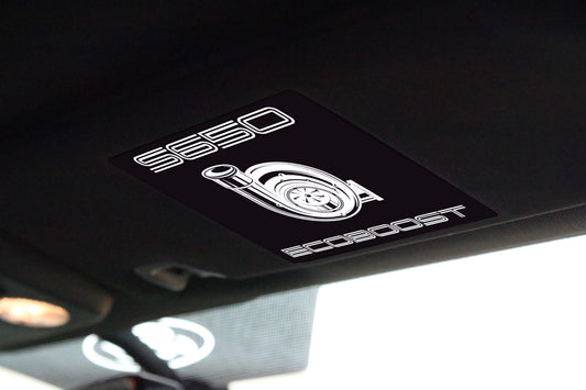 Visor Covers - S650 Ecoboost (2015-2024+ Mustang)