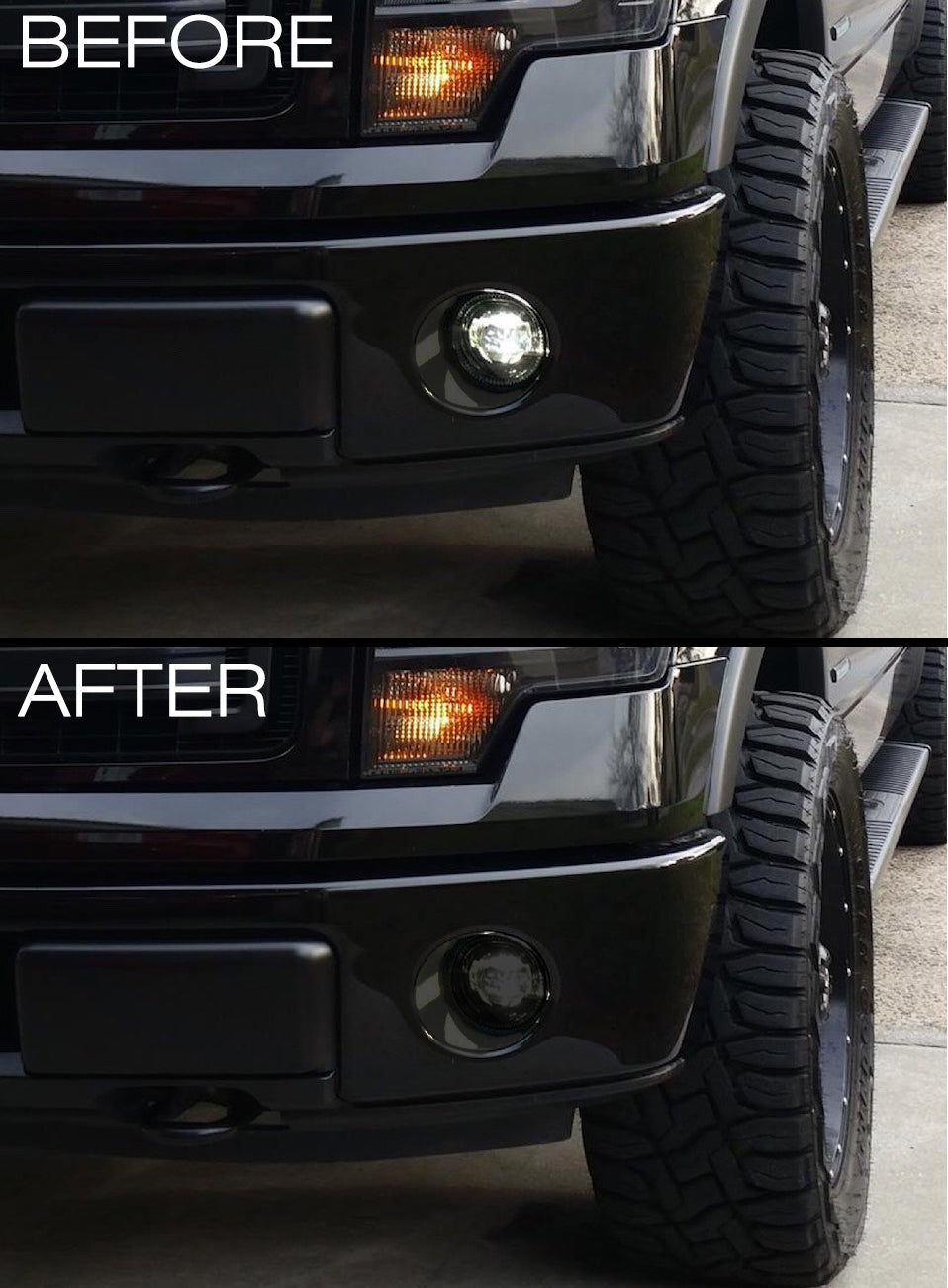 Fog Light Lens Vinyl Tint (2009-2014 F150)