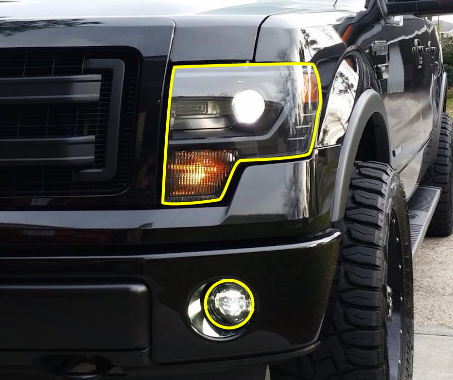 Paint Protection - Front (2009-2014 F150)