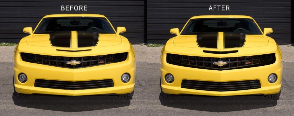 All Front Black Out Vinyl Decals (2010-2013 Camaro)