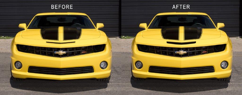 Front Intake Black Out Vinyl Decal (2010-2013 Camaro)