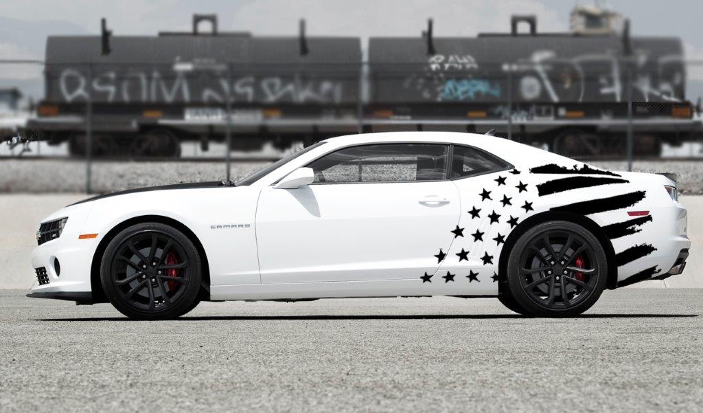 Stars & Bars Body Graphics (2010-2023 Camaro)