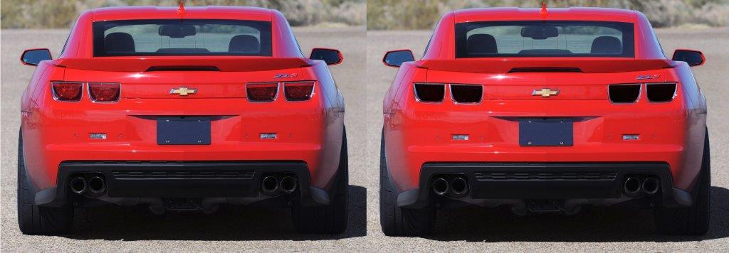 Tail Light Lens Vinyl Tint (2010-2013 Camaro)