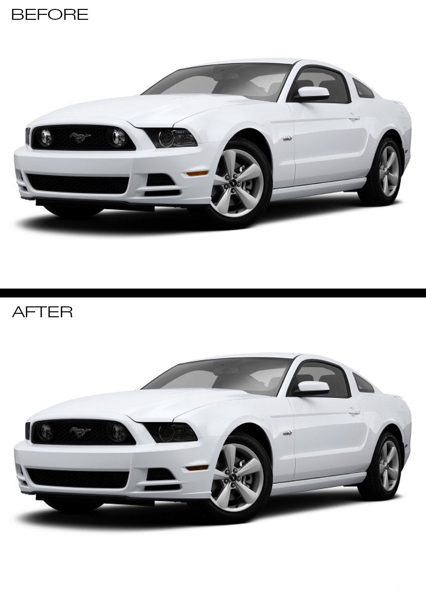 Front Lens Vinyl Tint Kit (2010-2014 Mustang)