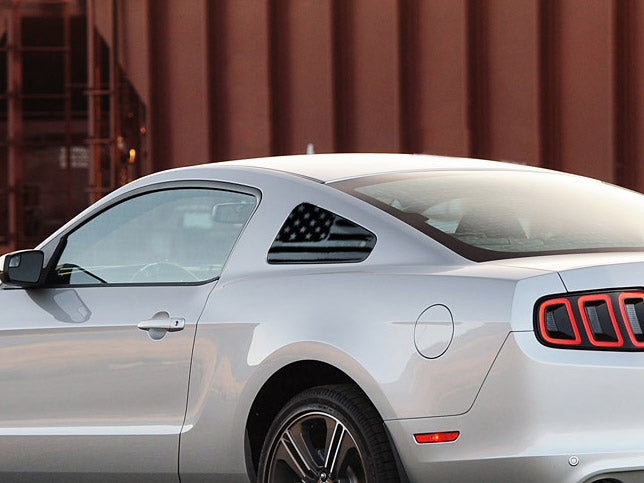 Quarter Window American Flag (2010-2014 Mustang)