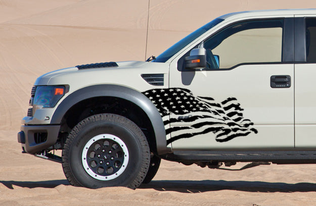 American Side Door Flag (2010-2014 Raptor)