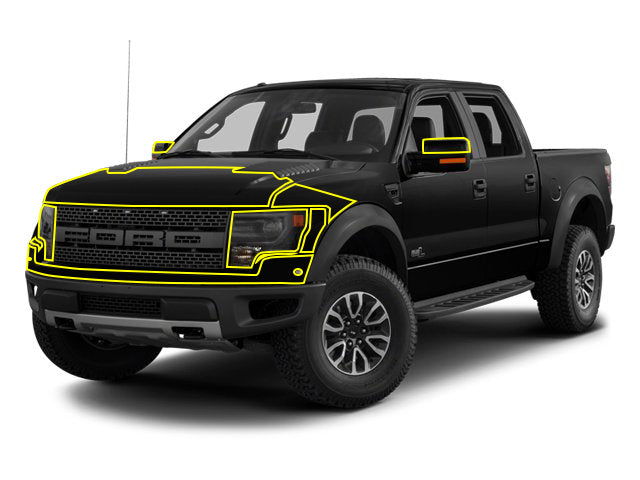 Paint Protection - Front Kit (2010-2014 Raptor)