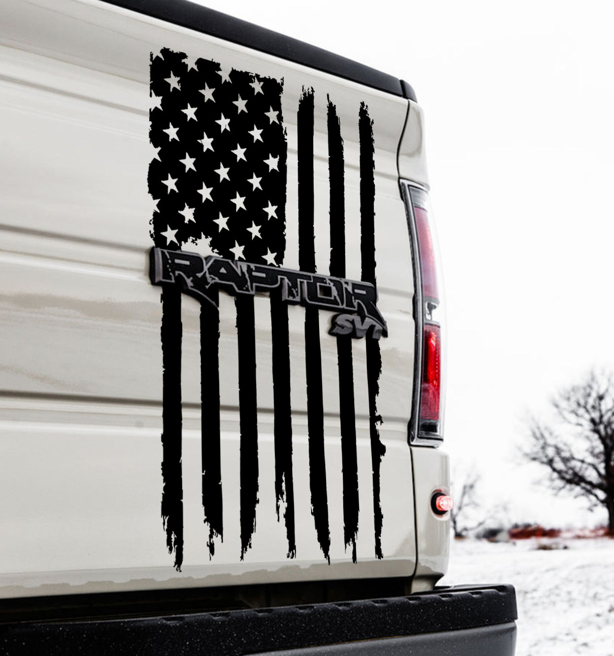 Side Tailgate Flag (2010-2014 Raptor)