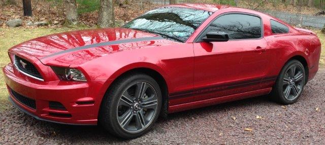 Hood Line Accents (2013-2014 Mustang)