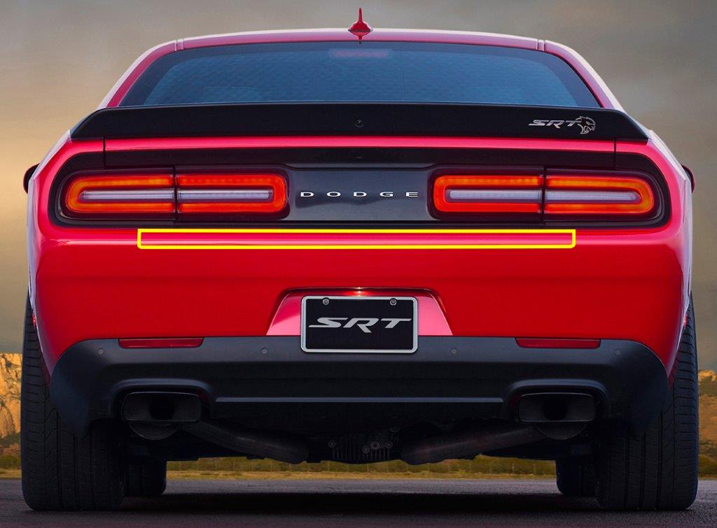 Paint Protection - Trunk/Top Bumper (2014-2023 Challenger)