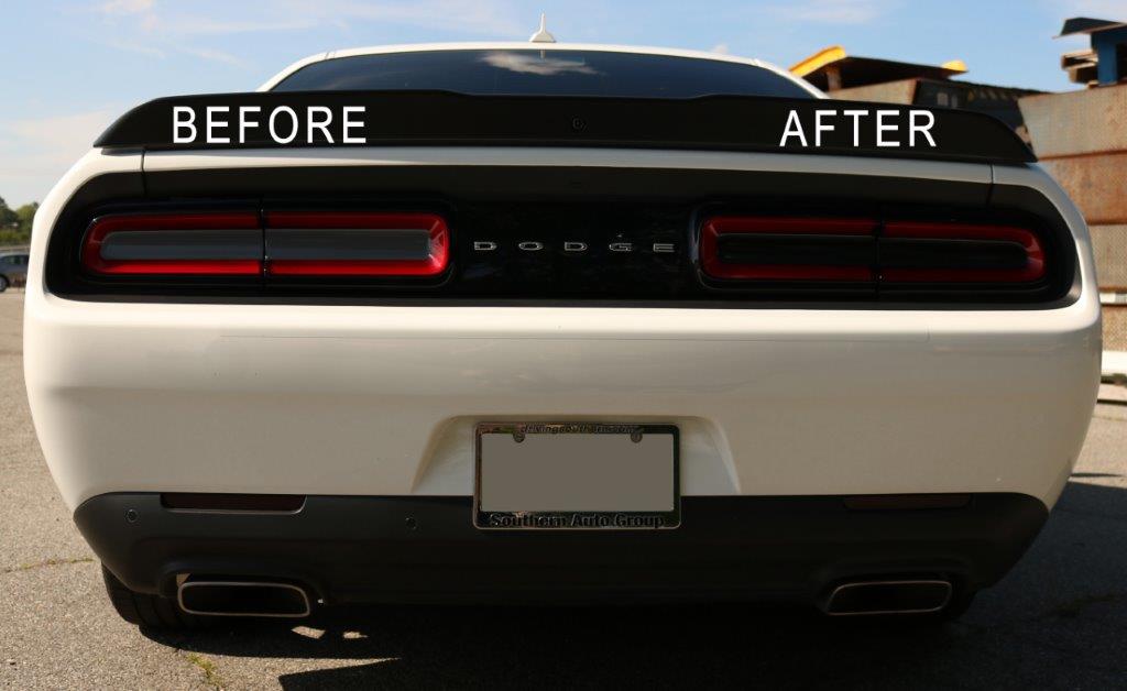 Tail Light Lens Vinyl Tint (2015-2023 Challenger)