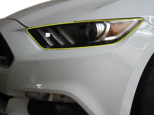 Paint Protection - Headlights (2015-2017 Mustang, 2016-2020 GT350 & 2020-2023 GT500)