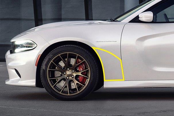 Paint Protection - Front & Rear Quarter Panels (2015-2023 Charger)