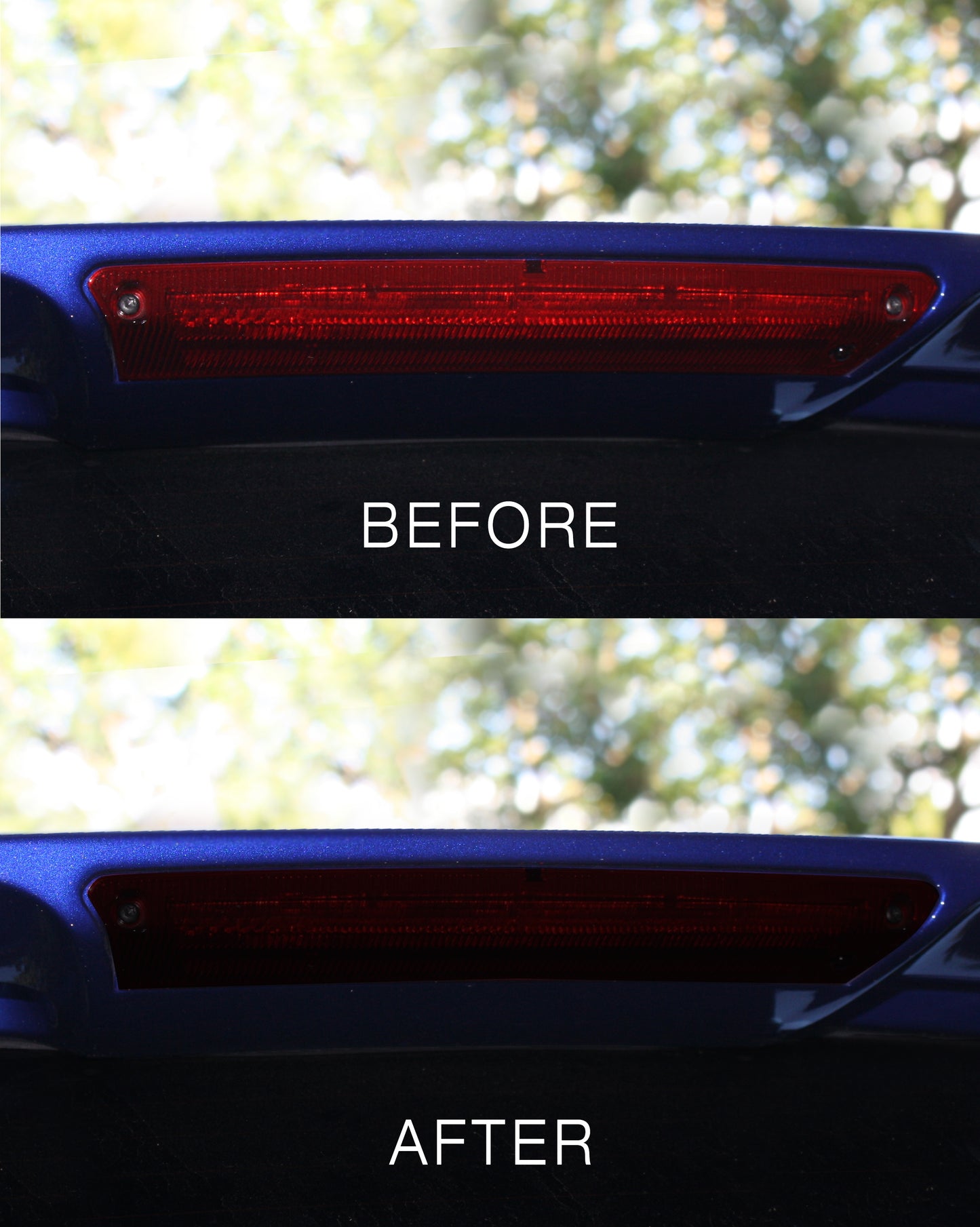 3RD Brake Light Lens Vinyl Tint (2015-2018 Focus)