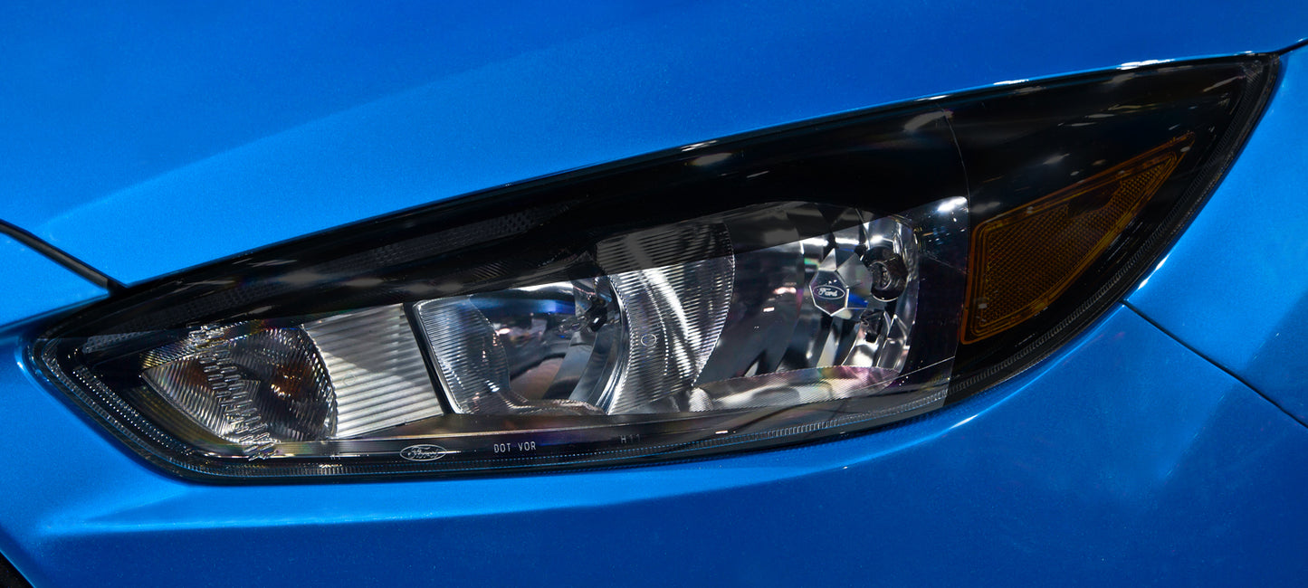 Full Headlight Amber Corner Lens Vinyl Tint (2015-2018 Focus)