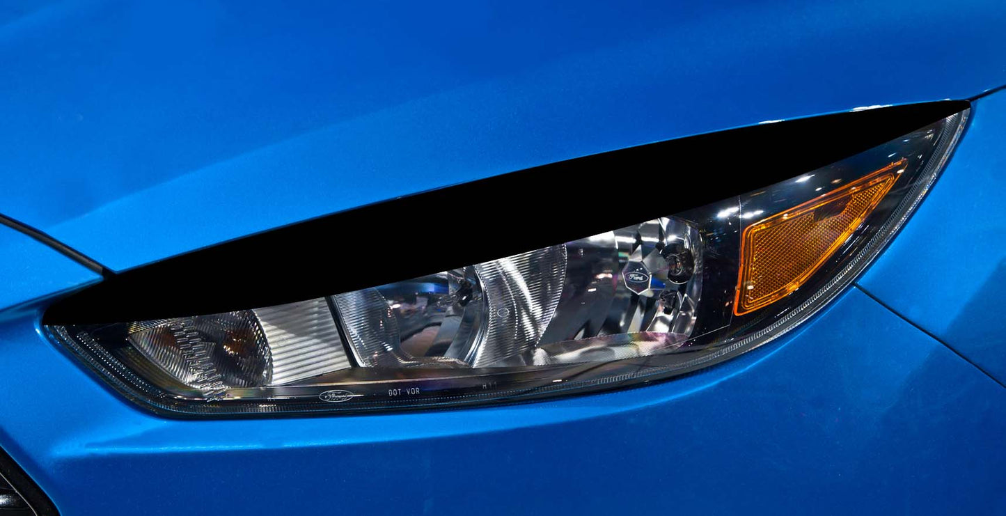 Headlight Top Vinyl Black Out Panels (2015-2018 Focus)