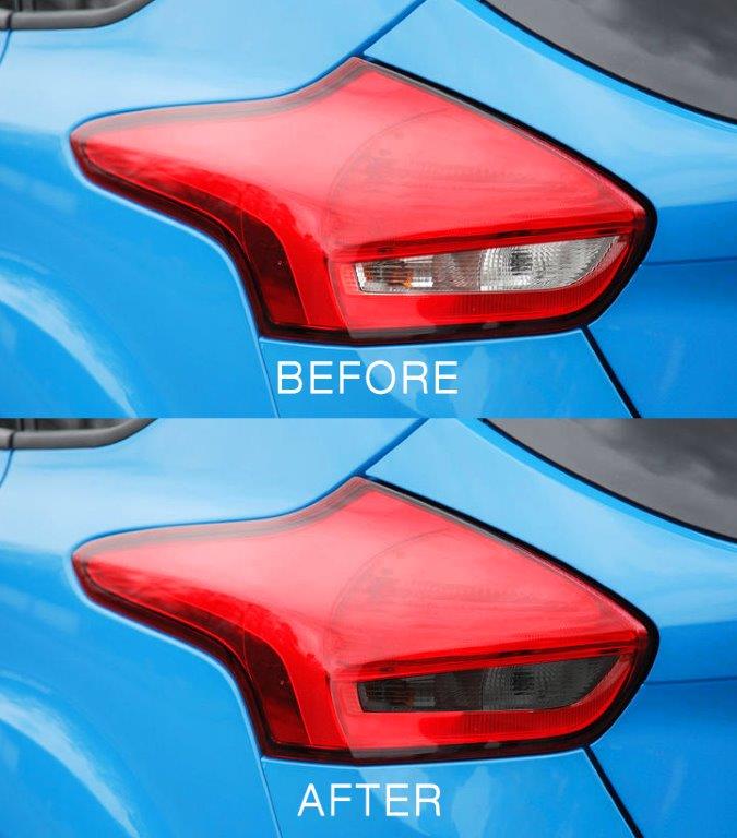 Tail Light Lens Vinyl Tint (2015-2018 Focus)