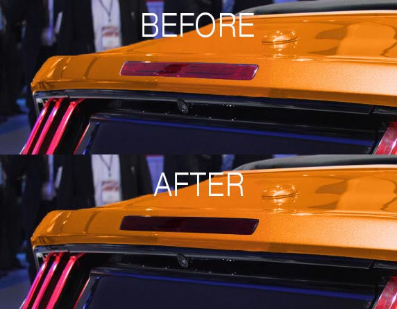3RD Brake Light Lens Vinyl Tint (2015-2023 Mustang Convertible)