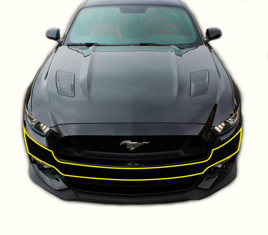 Paint Protection - Front Bumper (2015-2017 Mustang)