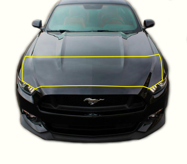 Paint Protection Hood (2015-2017 Mustang GT/EcoBoost/V6)