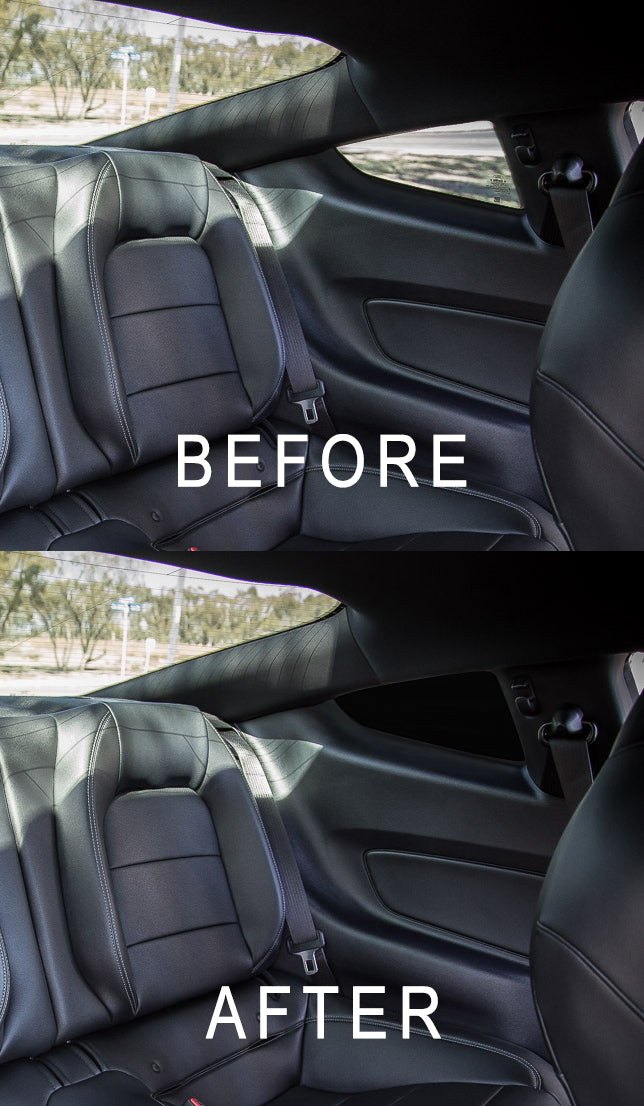 Quarter Window Interior Black Out (2015-2023 Mustang)