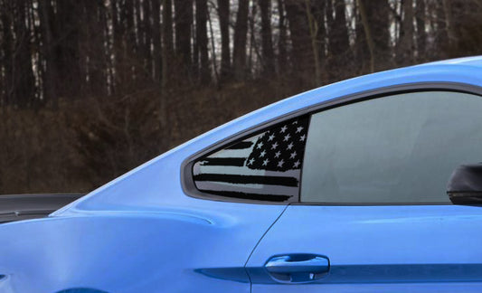 Quarter Window American Flag (2015-2023 Mustang)