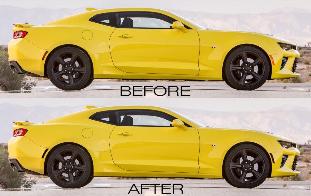 Front & Rear Lens Vinyl Tint Kit (2016-2018 Camaro SS)