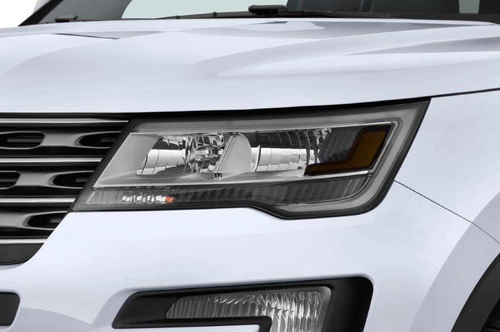 Partial Headlight Amber Corner Lens Vinyl Tint (2016-2019 Explorer)