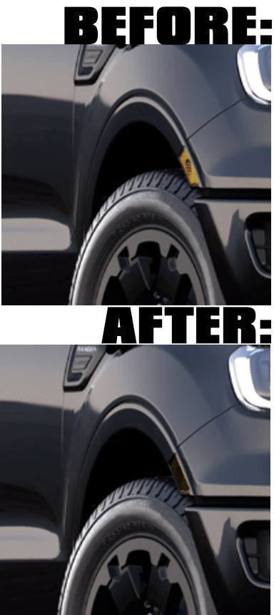 Front Marker Vinyl Lens Tint (2019-2023 Ranger)