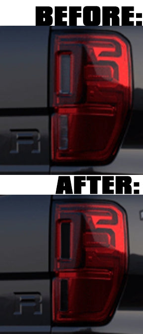 Rear Tail Light Insert Vinyl Tint (2019-2022 Ranger)