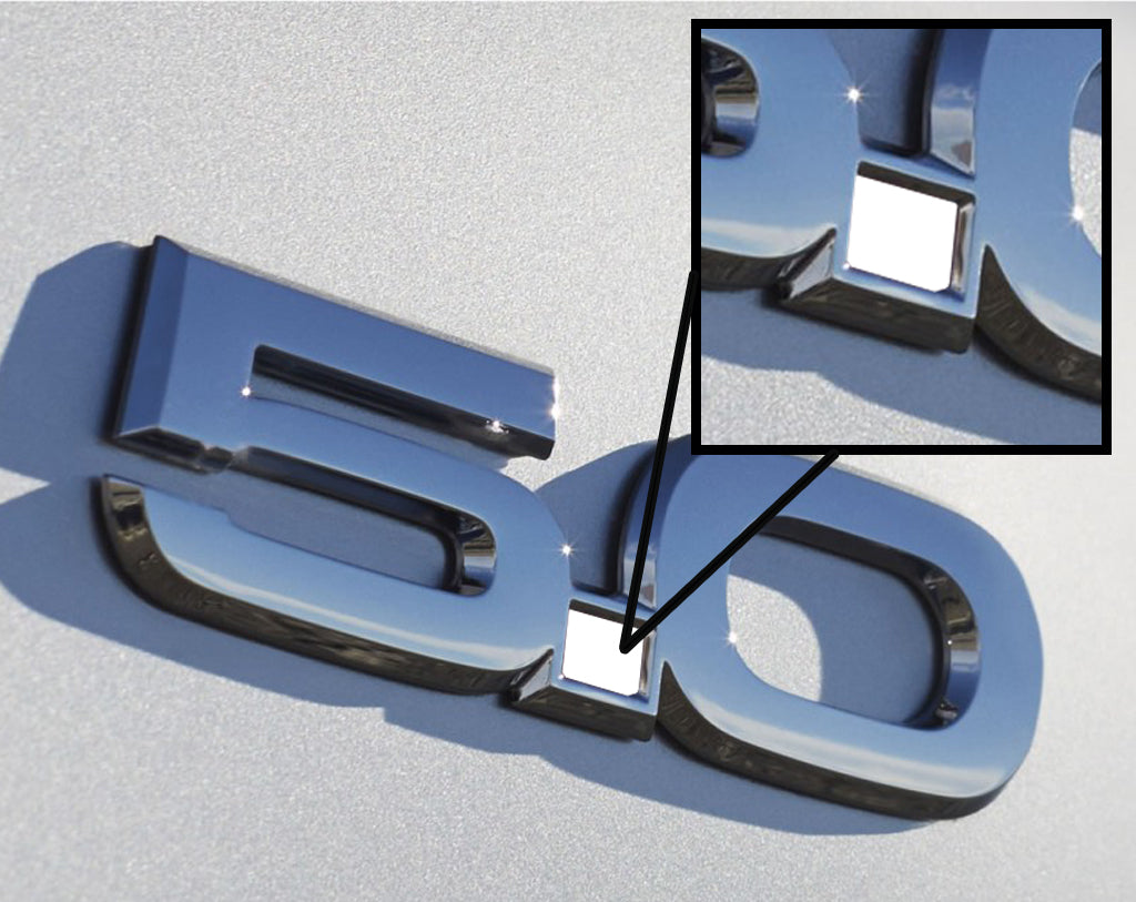 5.0 Side Badge Period Inserts (2011-2024 Mustang)