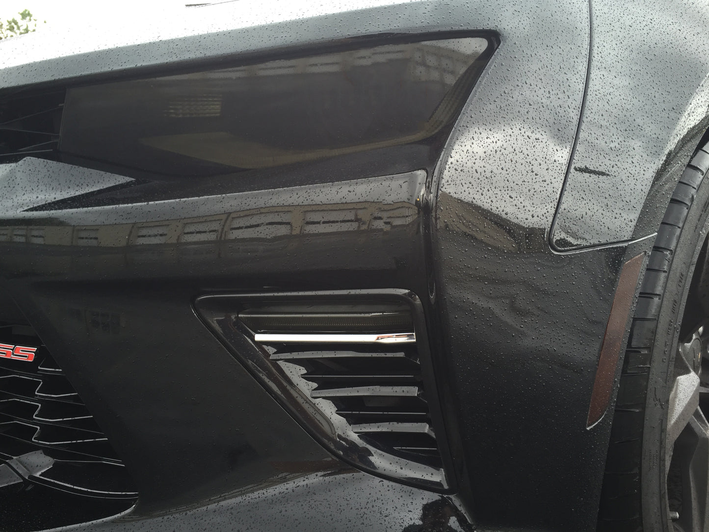 Headlight Lens Vinyl Tint (2016-2018 Camaro)
