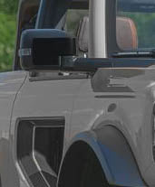 Mirror Back Blackout Vinyl (2021-2023 Bronco)