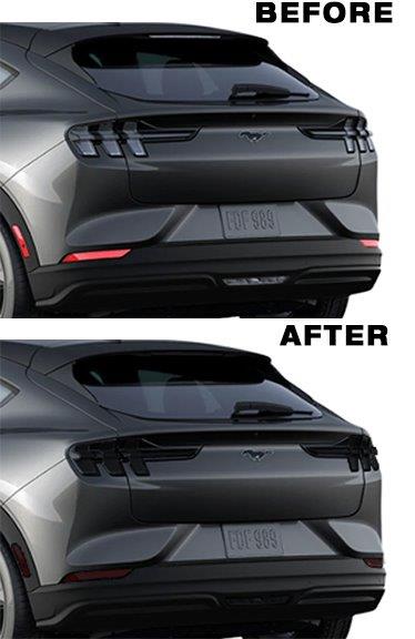 Rear Lens Vinyl Tint Kit (2021-2025 Mustang Mach E)