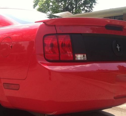 Trunk Center 3 Piece Black Out Kit (2005-2009 Mustang)
