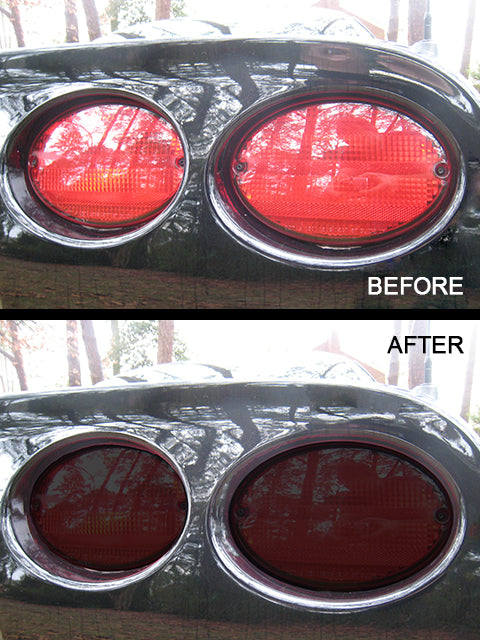 Tail Light Lens Vinyl Tint (1997-2004 Corvette)
